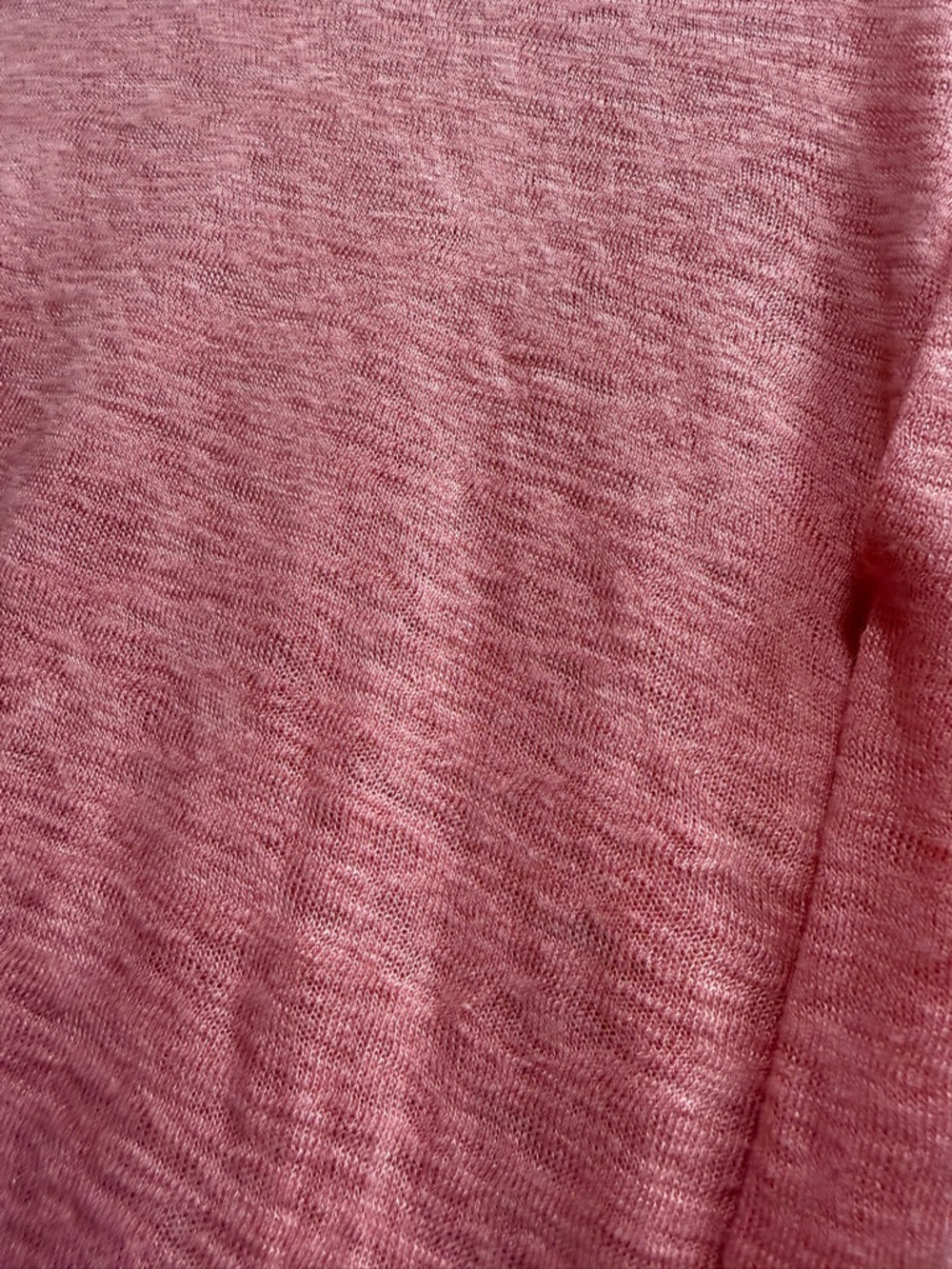 Women's Soft Coral Lightweight Short Sleeve Tee - Picture 4 of 5